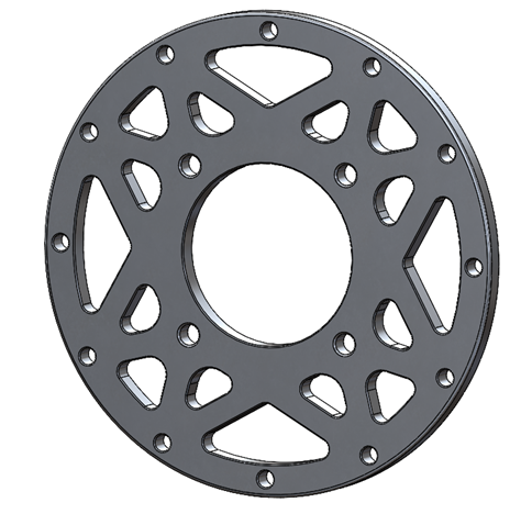 Wheel Center CAD Model